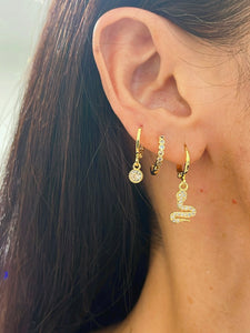 3 earring set snake