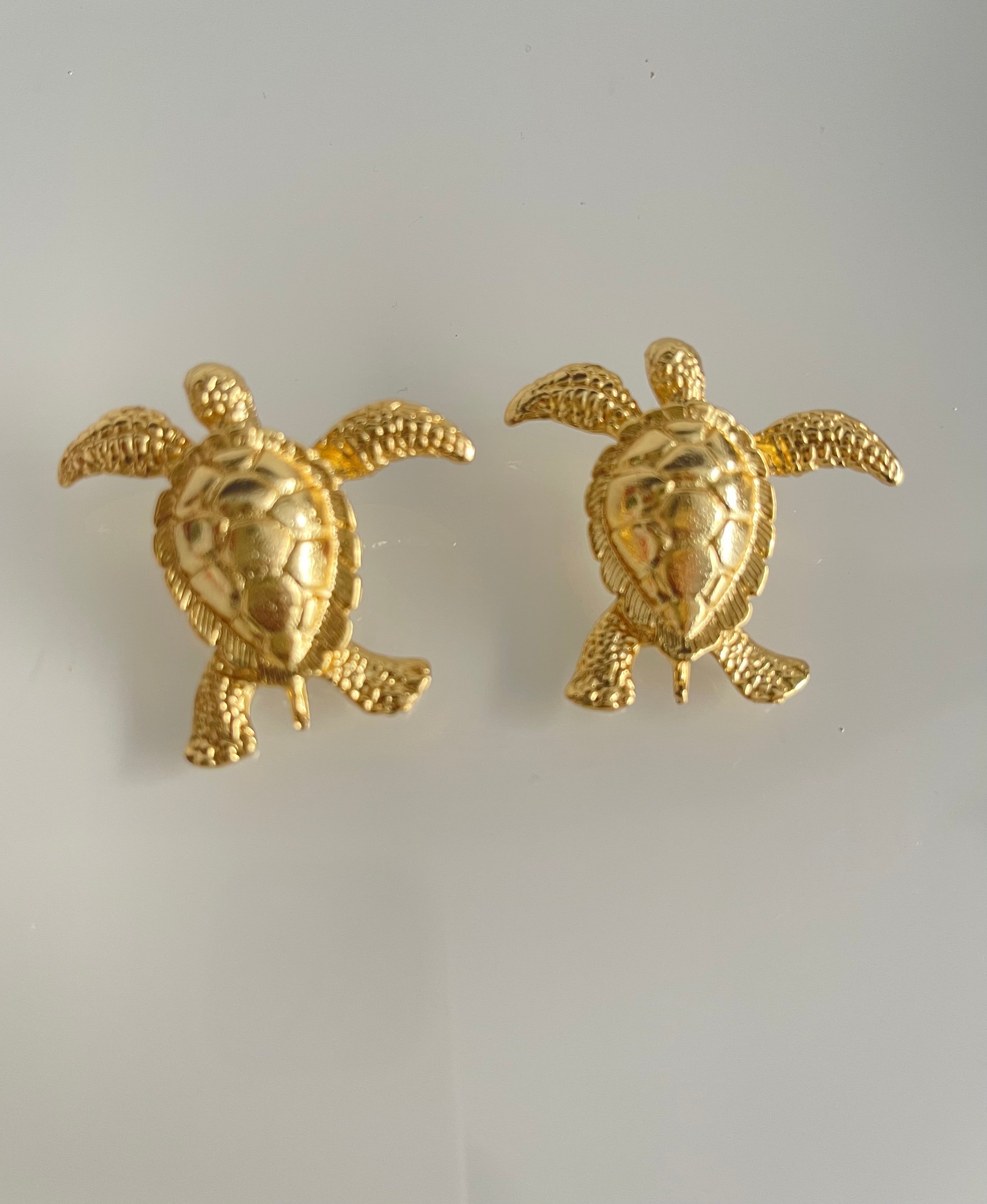 Turtle earrings