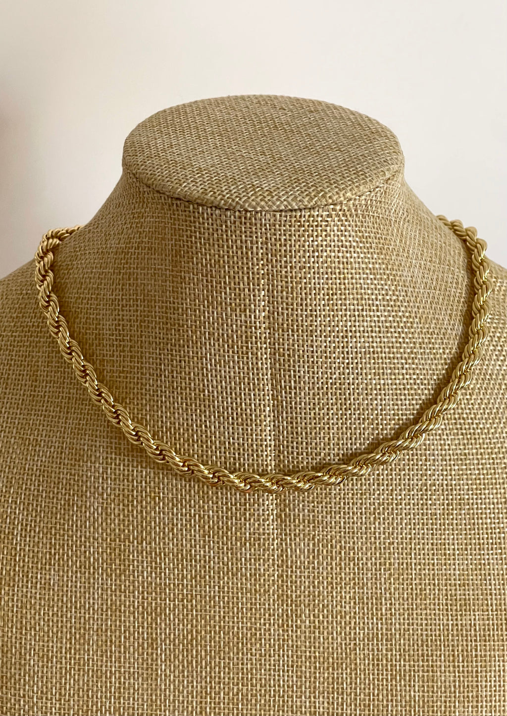 Stainless Steel chunk lasso necklace
