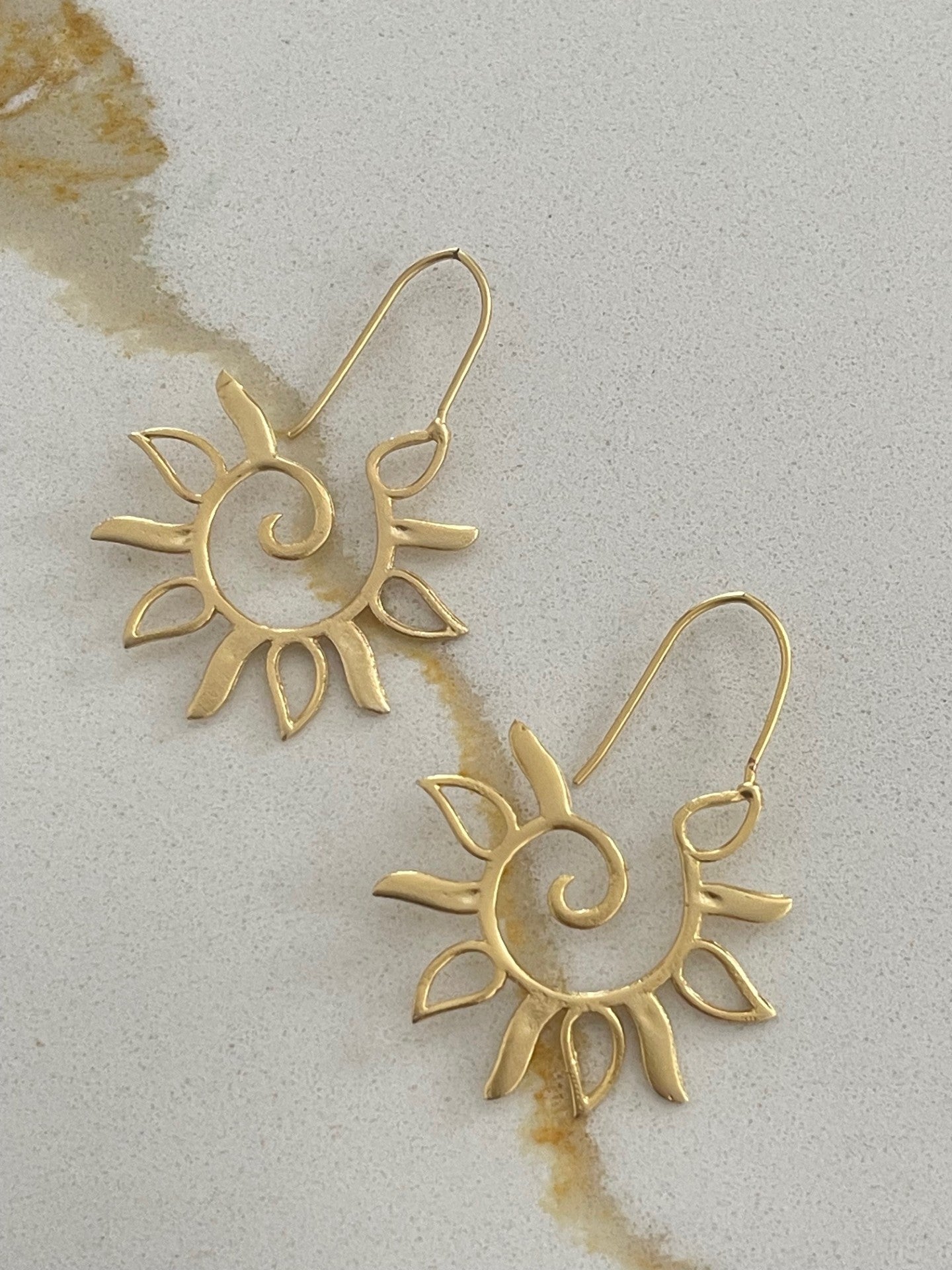 Earrings Sun