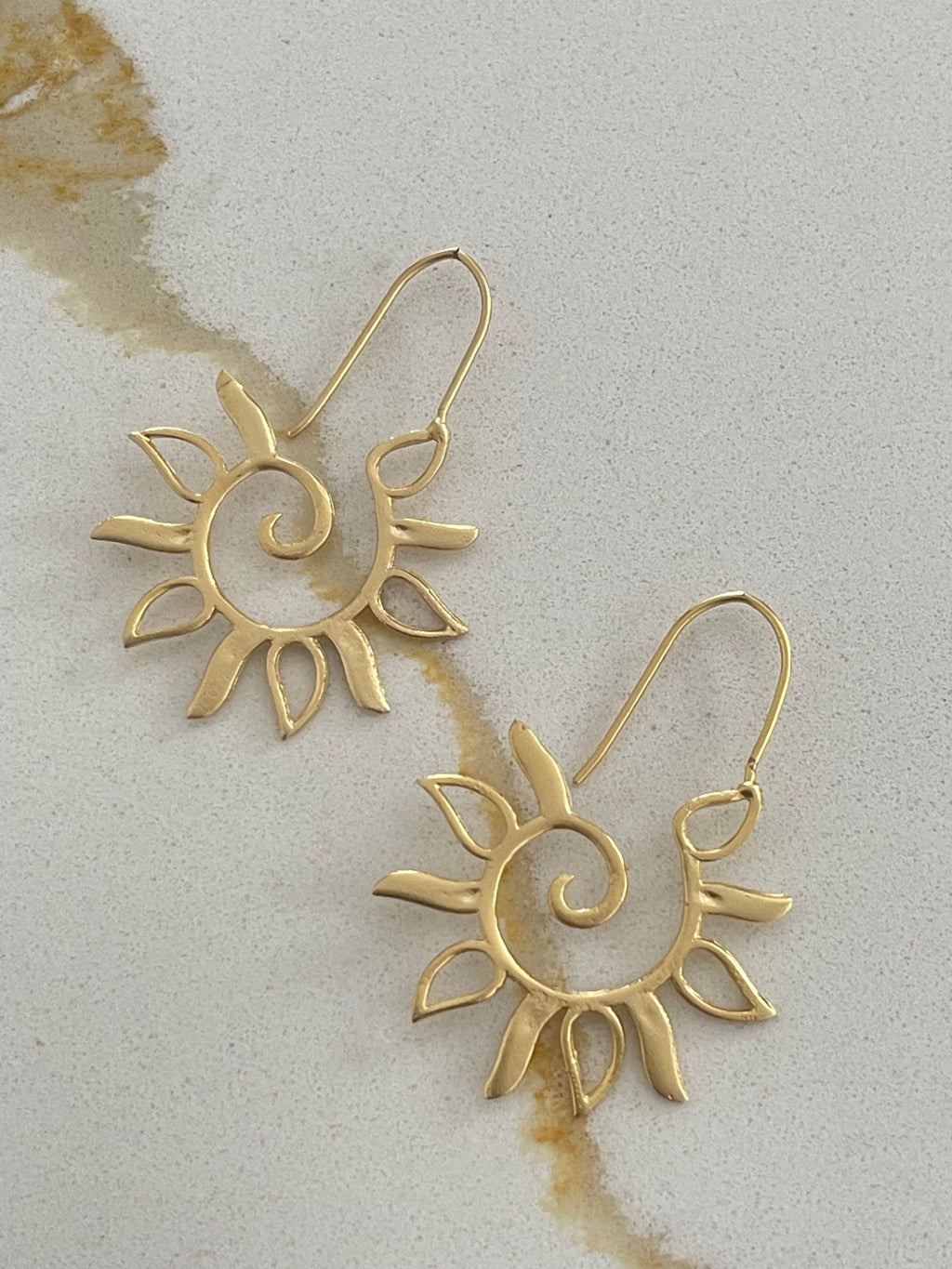 Earrings Sun
