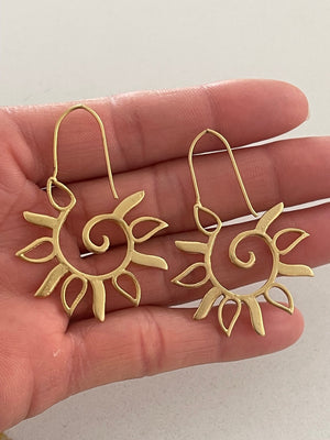 Earrings Sun