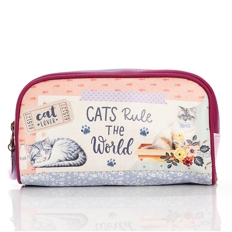 MOSCU CAT LOVERS COSMETIC BAG