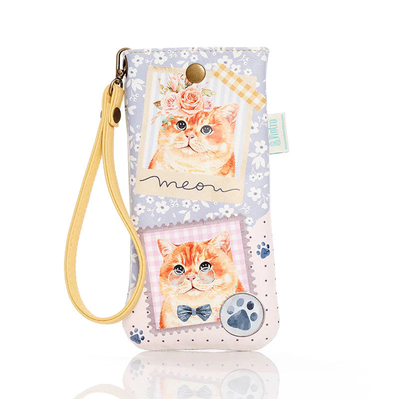 Glasses or cell phone case Cat Lovers