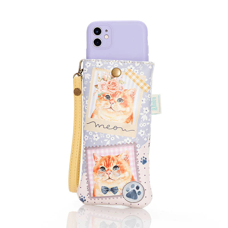 Glasses or cell phone case Cat Lovers