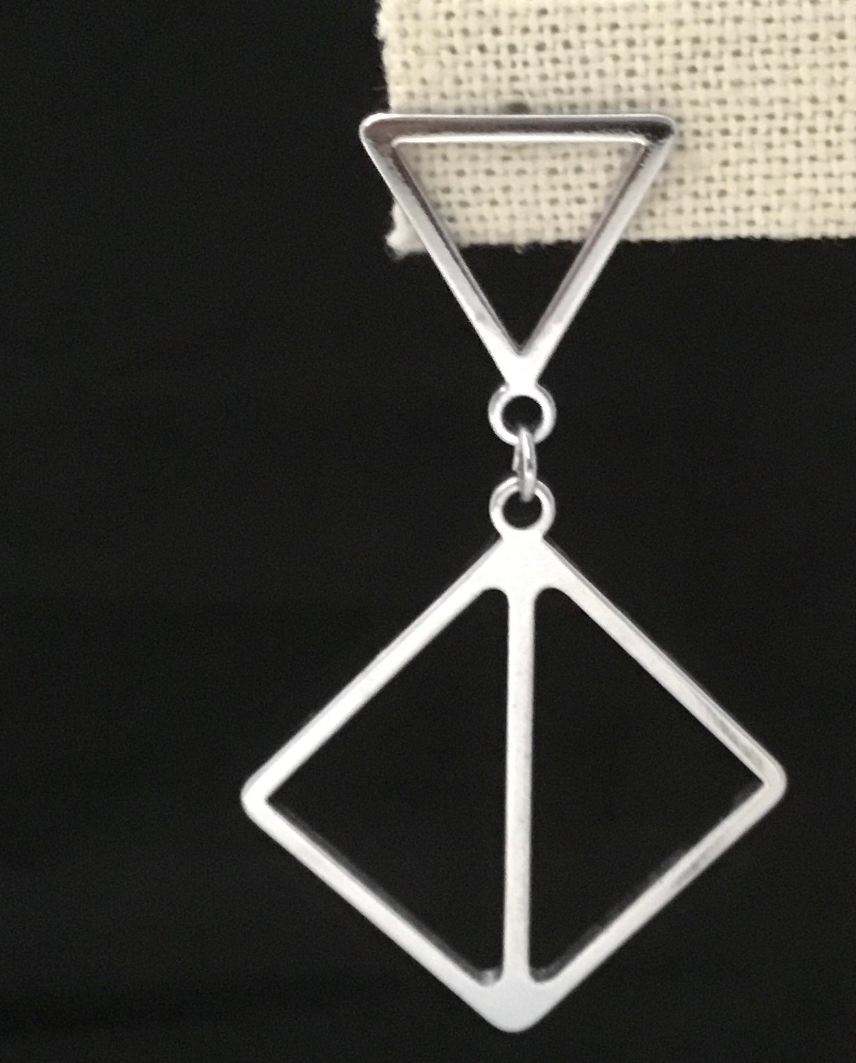 Stainless Steel Earring Triangles