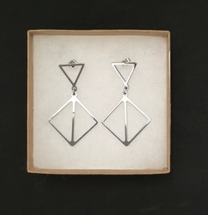 Stainless Steel Earring Triangles