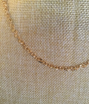 Gold Filled Link Necklace