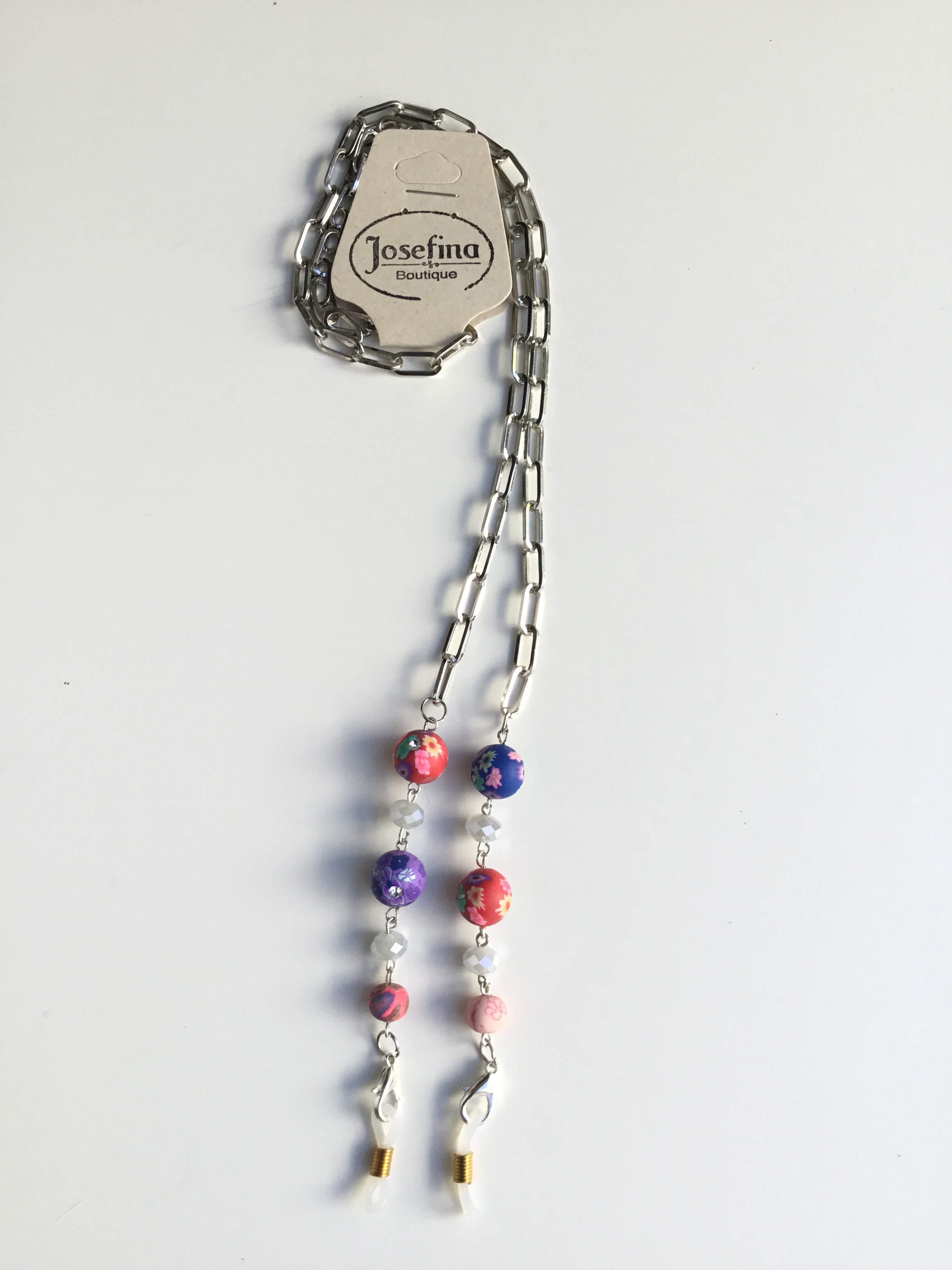 Stain Steel Eyeglass Chains Face Mask