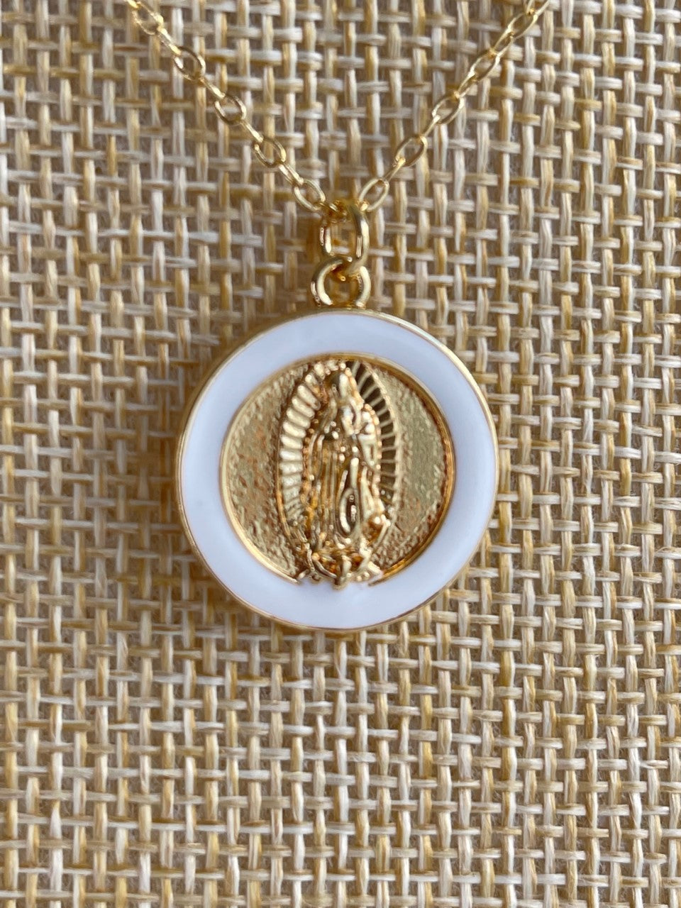 Virgen de Guadalupe Pendant Necklace